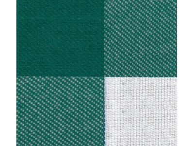 Checkpoint Table Cloths, Plain Checks 62"x62" - Forest Green